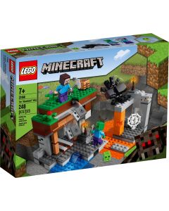 LEGO MINECRAFT ''OPUSZCZONA'' KOPALNIA  21166