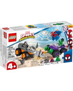 LEGO MARVEL SUPER HEROES HULK KONTRA RHINO - STARCIE POJAZDÓW 10782
