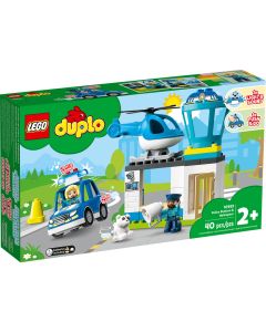 LEGO DUPLO - POSTERUNEK POLICJI I HEL 10959