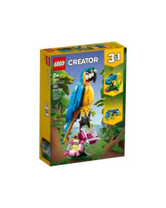 LEGO CREATOR 3W1 EGZOTYCZNA PAPUGA 31136