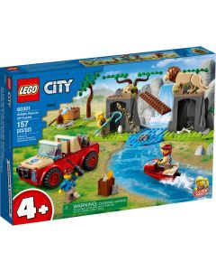LEGO CITY TERENÓWKA RATOWNIKÓW DZIKICH ZWIERZĄT 60301