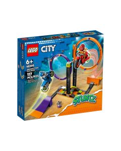 LEGO CITY WYZWANIE KASKADERSKIE OBRACAJĄCE SIE OKRĘGI 60360
