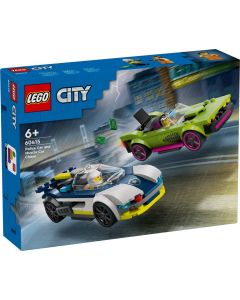 LEGO CITY POŚCIG RADIOWOZU ZA MUSCLE CAREM 60415