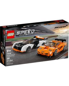 LEGO SPEED CHAMPIONS MCLAREN SOLUS GT I MCLAREN F1 76918