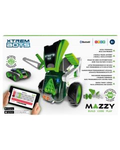 XTREM BOTS - INTERAKTYWNY ROBOT MAZZY ZBUDUJ I ZAPROGRAMUJ ZESTAW  2w1 380851